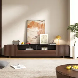 78.8 TV Stand for up to 85 Inch TV, Modern Entertainment Center