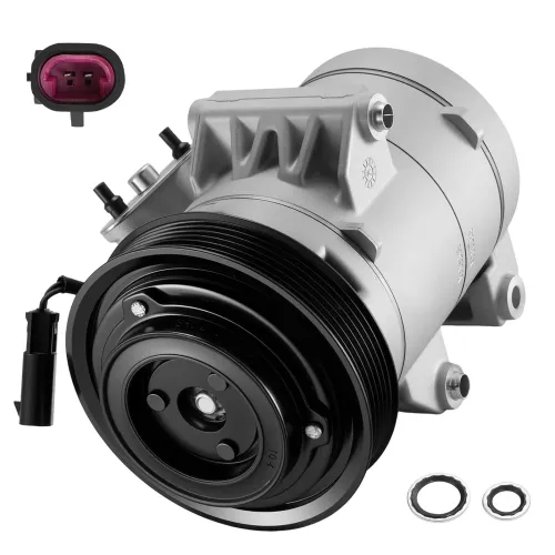 Image of 8L8Z19703A Air Conditioning A/C Compressor with Clutch Compatible with Ford