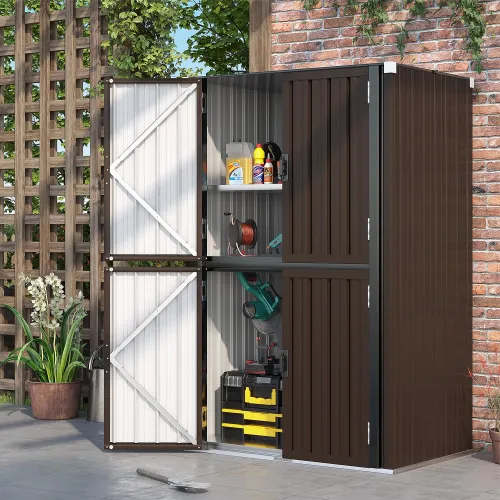 Image of AECOJOY Outdoor Storage Cabinet Waterproof, 70'' Large
