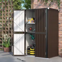 AECOJOY Outdoor Storage Cabinet Waterproof, 70 Large