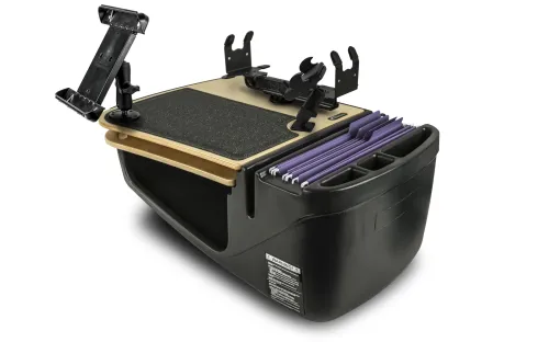 Image of AutoExec AE-GMCD-PM-PS-TAB-11M GripMaster Car Desk for Your Vehicle Workstation