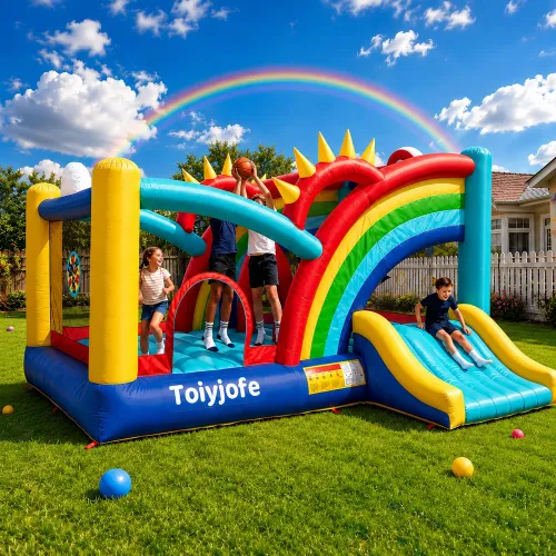 Image of Bounce House for Big Kids Ages 8-12, Extra Large 16FT Inflatable Castle