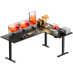 Casaottima 63 Inch L Shaped Electric