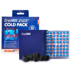 CryoMAX Cold Pack,Reusable,Latex Free,8 Hour Cold Therapy,Large,12 x 12