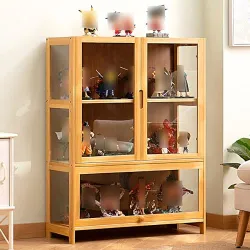 Display Shelf for Collectibles,Storage Cabinet for Living Room,Toys Display