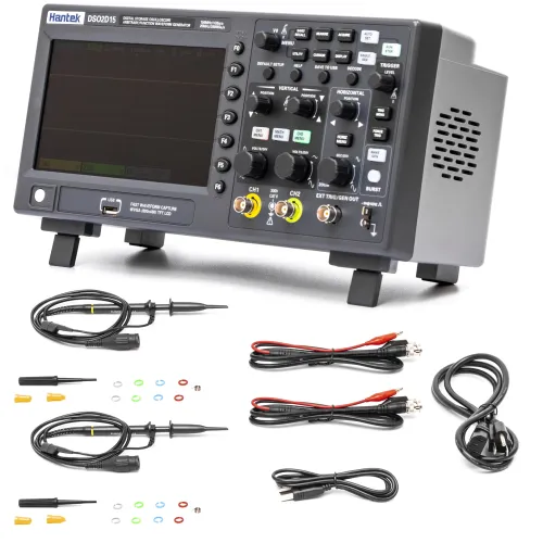 Image of DSO2D15 Hantek Oscilloscope 2 in 1 Functions 150MHz