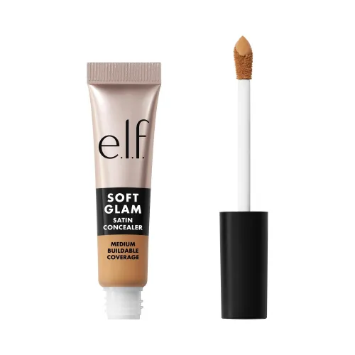 Image of e.l.f. Soft Glam Satin Concealer, Medium Coverage, 32 Medium Neutral