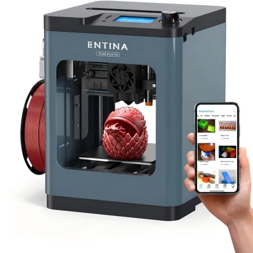 Image of Entina Tina2 Plus 3D Printer, 250mm/s Fast Printing 3D Printer