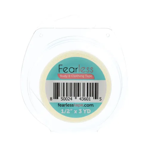 Image of Fearless Tape Roll, Womens Double Sided Fashion Tape, 1/2" x 3 Yd