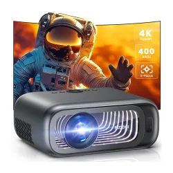 FUDONI Projector with WiFi & Bluetooth, Native 1080P Home Theater Projector