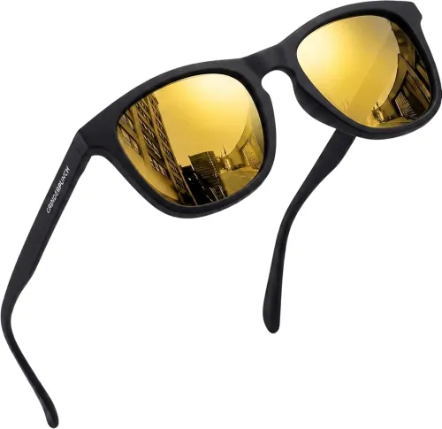 Image of grinderPUNCH Polarized Running Sunglasses Men Women Sport Golf No Slip