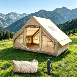 Inflatable Camping Tents with Hand Pump, Air Glamping Tents