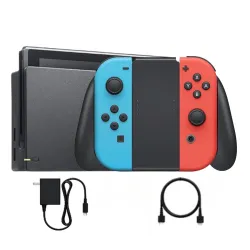 Nintendo Switch with Neon Blue and Neon Red Joy‑Con V2 (Red & Blue Switch)