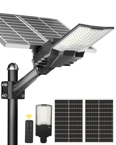 Image of OL-10000W Solar Street Lights Outdoor,Parking Commercial Lot Light