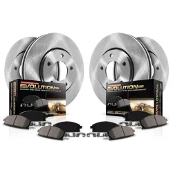 PowerStop Z17 Replacement Brake Pad & Rotor Kit Front & Rear KOE446