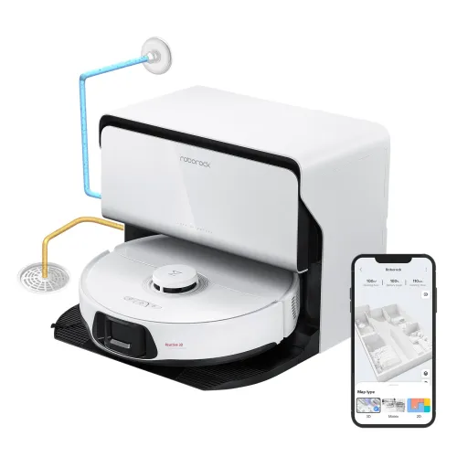 Image of roborock S8 Max Ultra with Refill & Drainage System Robot Vacuum and Mop