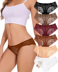 Sexy Underwear for Women, Cheeky Lace Womens Panties