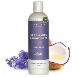 SoCal Suds & Company Organic Baby & Kids Conditioner, Lavender, 12oz