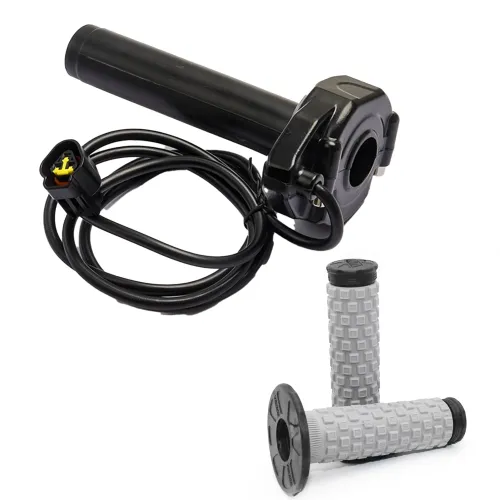 Image of Surron Throttle Handle, Full Twist Throttle with Rolling Bearing with Handlebar