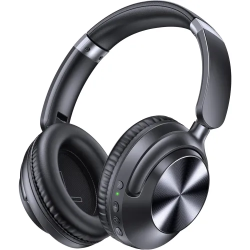 Image of TAGRY Hybrid Active Noise Cancelling Headphones 100H Playtime Wireless Over Ear