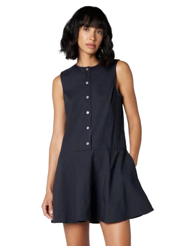 Image of Theory Women's Sleeveless Mini Dress