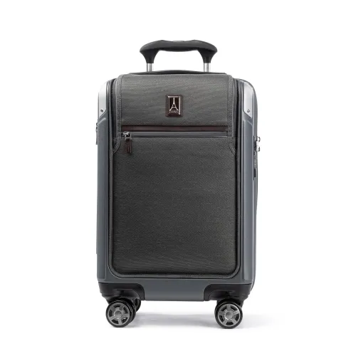 Image of Travelpro Platinum Elite Hardside Carry-On Luggage, Grey, 20-Inch