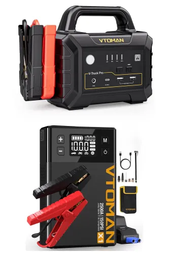 Image of VTOMAN X1 Jump Starter with Air Compressor, Car Battery Jumper Starter
