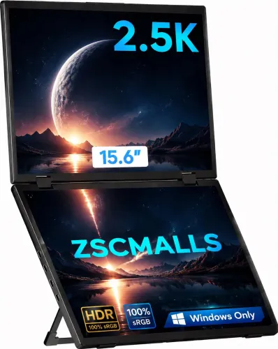 Image of ZSCMALLS 2.5K Dual Monitor(Wins Only), Triple Laptop Screen Extender